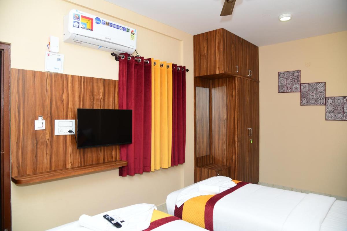 1 RK AC Room with Open Terrace Manyata Tech Park